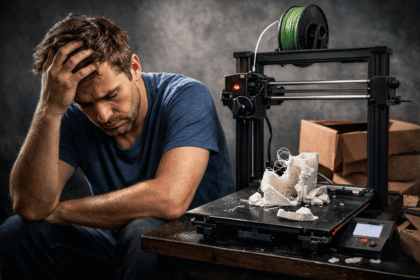 Frustração com impressão 3D
