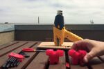 Modelagem de peça 3D com soprador termico