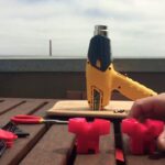 Modelagem de peça 3D com soprador termico