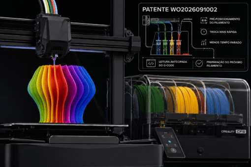 3D Magazine Nova patente da Creality