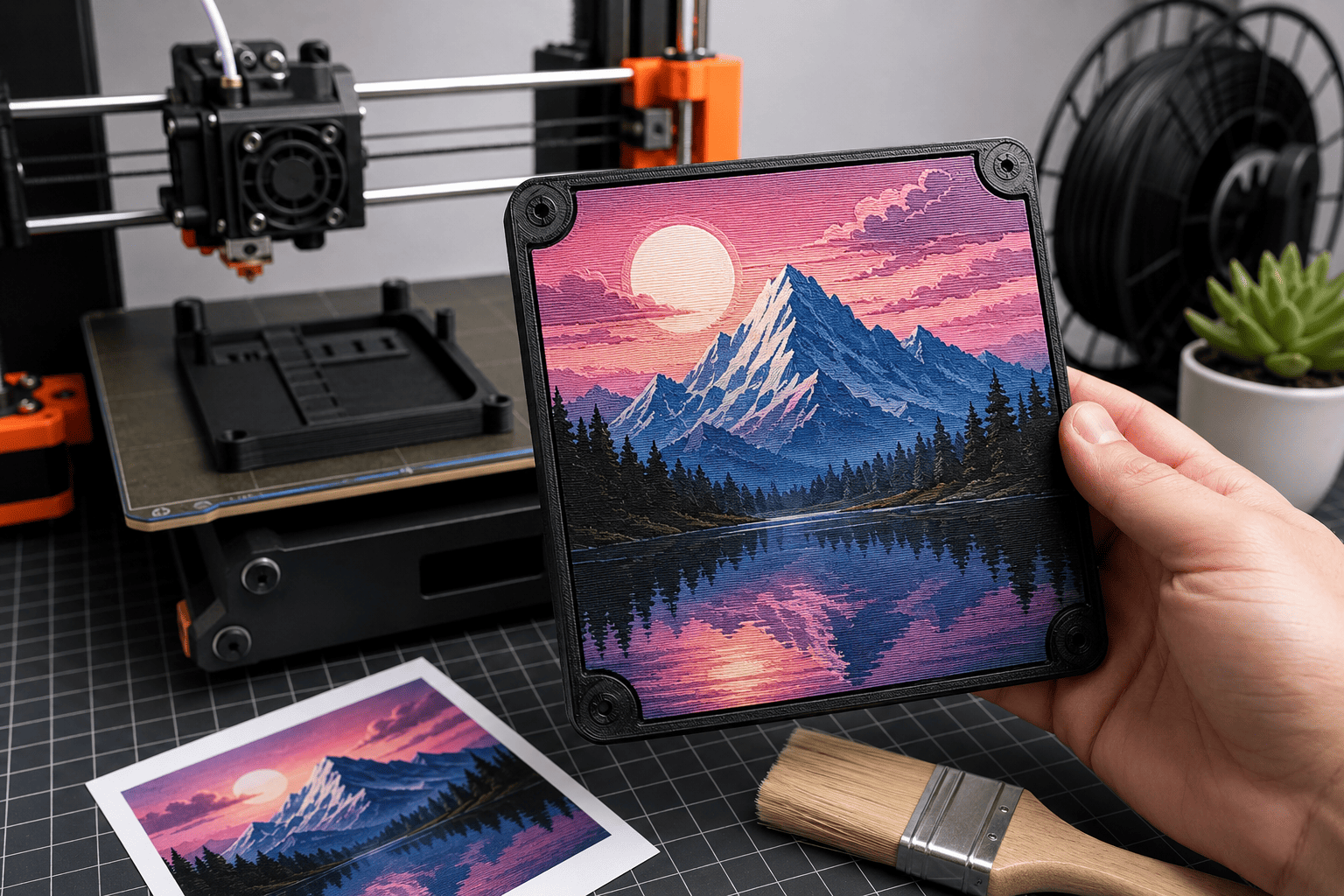 COLOCAR IMAGENS EM PEÇAS DE IMPRESSÃO 3D