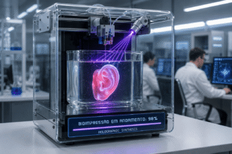 3D magazine Impressão biológica em andamento
