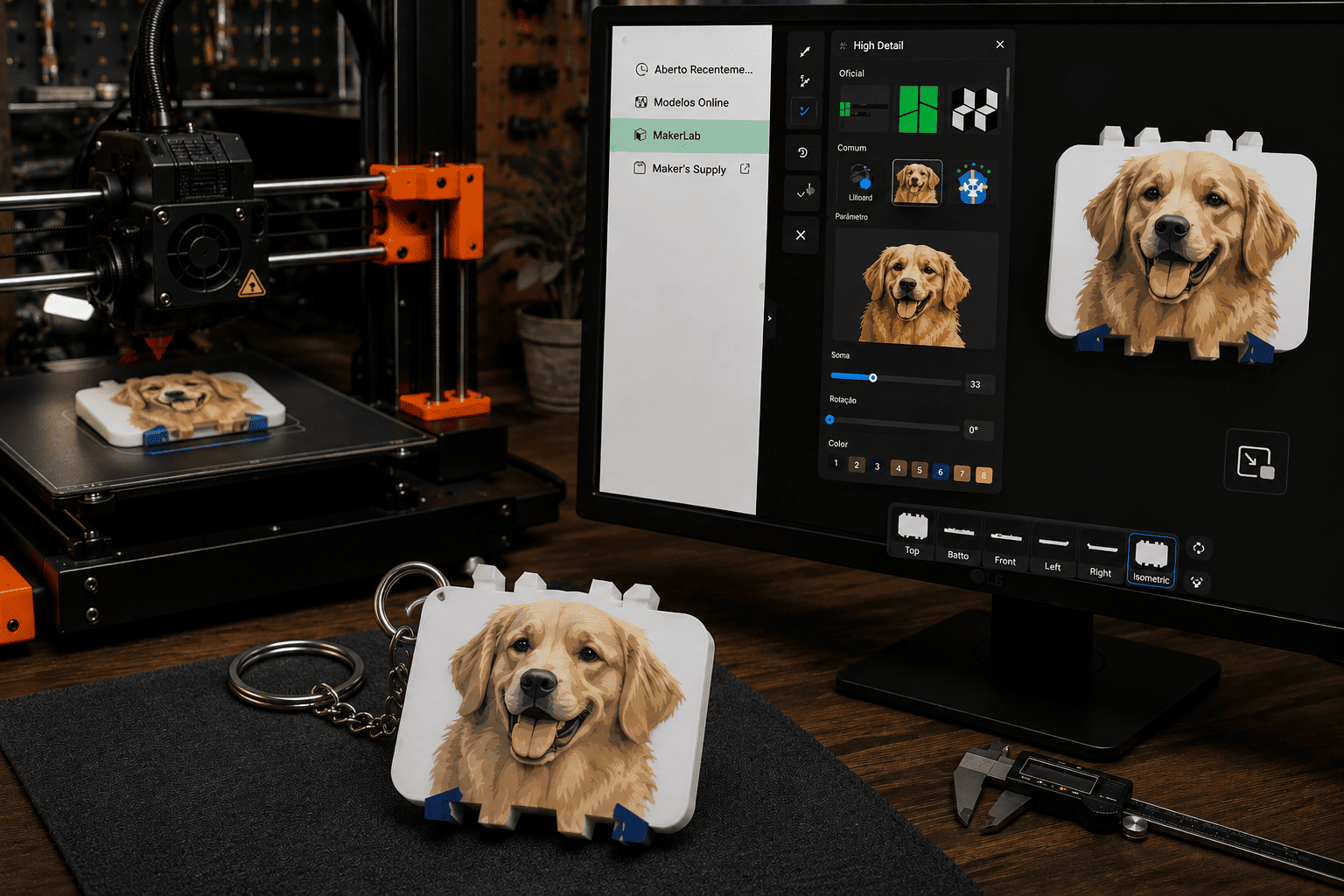 como aplicar fotos, logos e desenhos diretamente nas suas peças